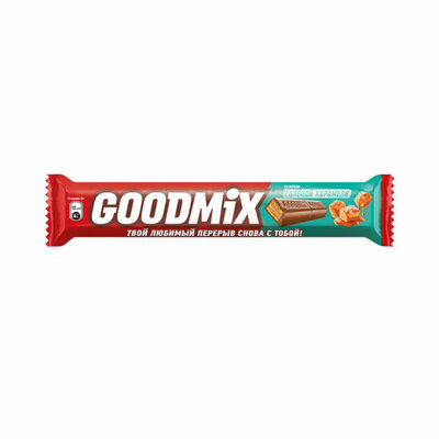 Батончик Гудмикс (Goodmix) соленая карамель 40 г