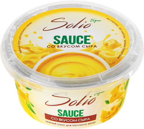 

Соус Solio Сыр на основе растительных масел 160 г