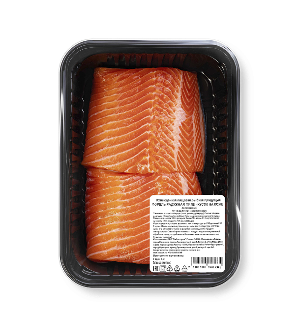 

Форель филе кусок Рыбастория охлажденный 350 г