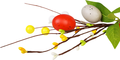 

Ветка пасхальная Homeclub мелкая 28 см