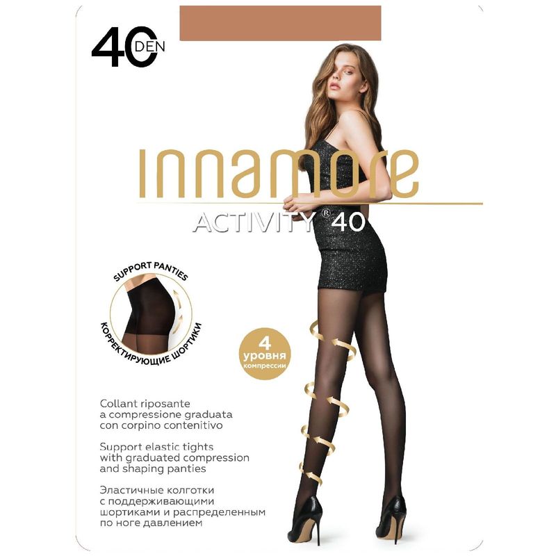 

Колготки женские Innamore Activity 40 den daino р.3