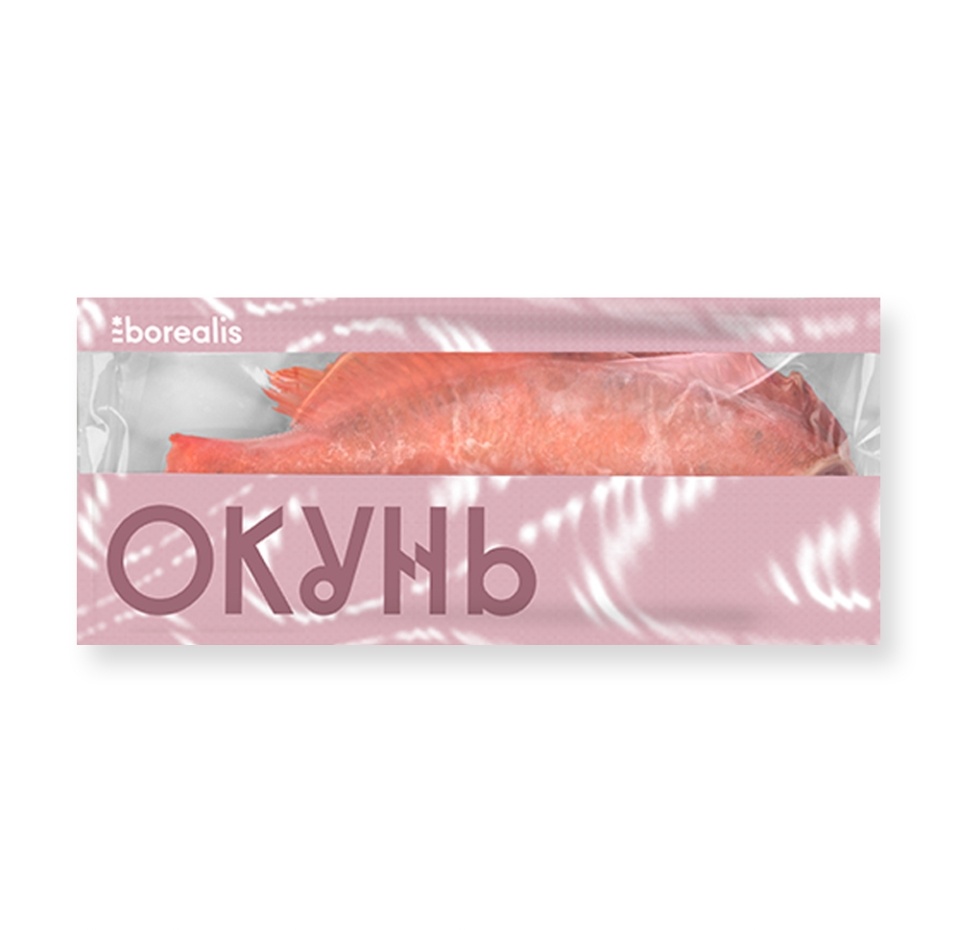 

Окунь морской мороженый Borealis потрошеный без головы 650 г