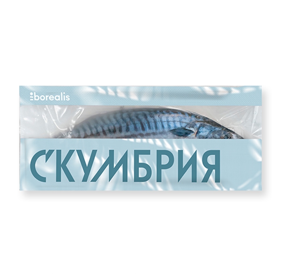 

Скумбрия Borealis замороженная 1 кг