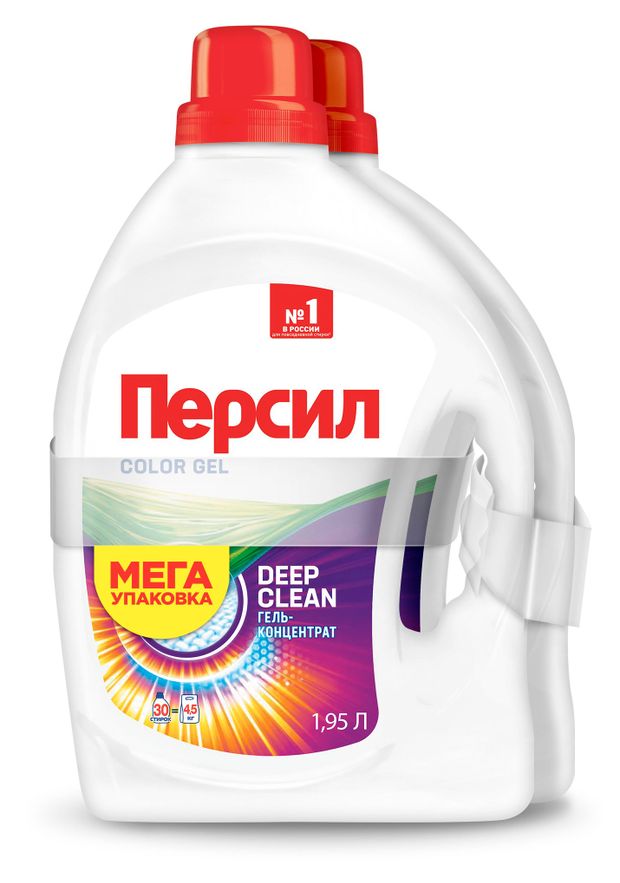 

Гель для стирки Персил Color для цветного белья 60 стирок, жидкий порошок для стирки 3900 мл