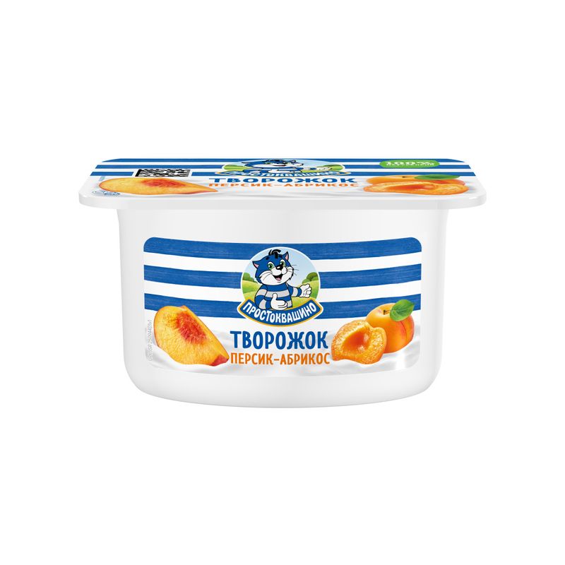 

Творожок Простоквашино Персик абрикос 3.6% 110 г