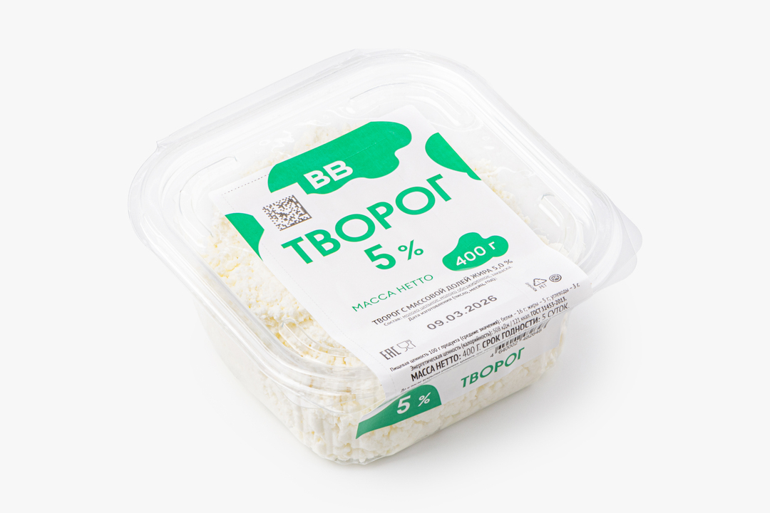 

Творог 5% Вкусвилл