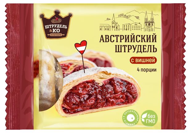 

Штрудель Штрудель&Ко Австрийский с вишней 280 г
