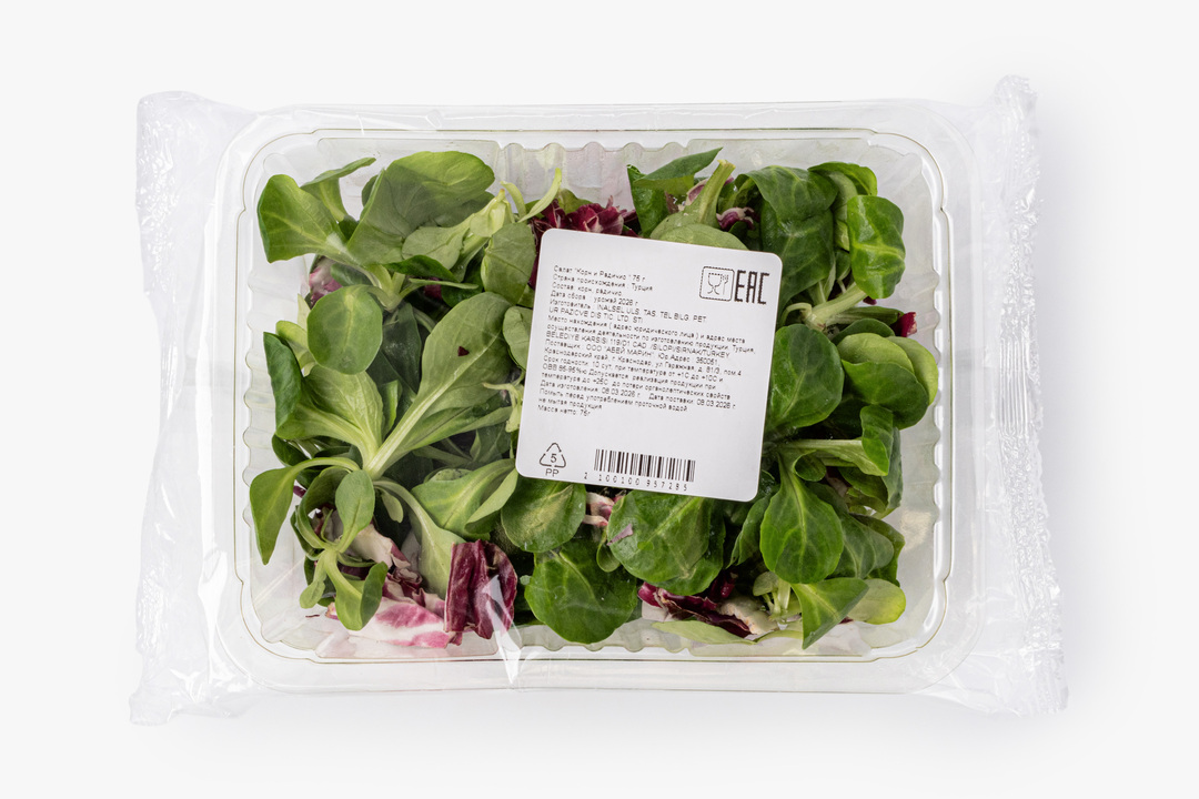 

Микс салатный корн и радичио 75 г