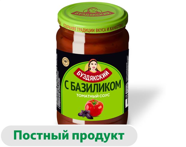 

Соус томатный Буздякский с базиликом 350 г