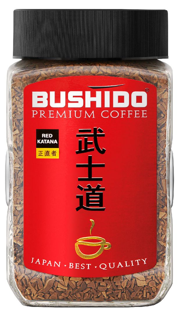 

Кофе растворимый Bushido Красная катана (Red Katana) 100 г