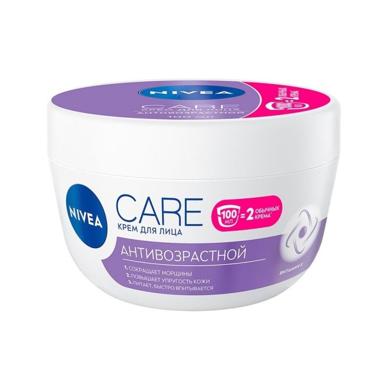 

Крем для лица Nivea Care Антивозрастной 100 мл