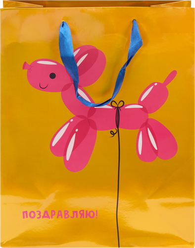 

Пакет бумажный Феникс-Презент 210г/м2 арт. 93954FE 26 х 33 х 13 см