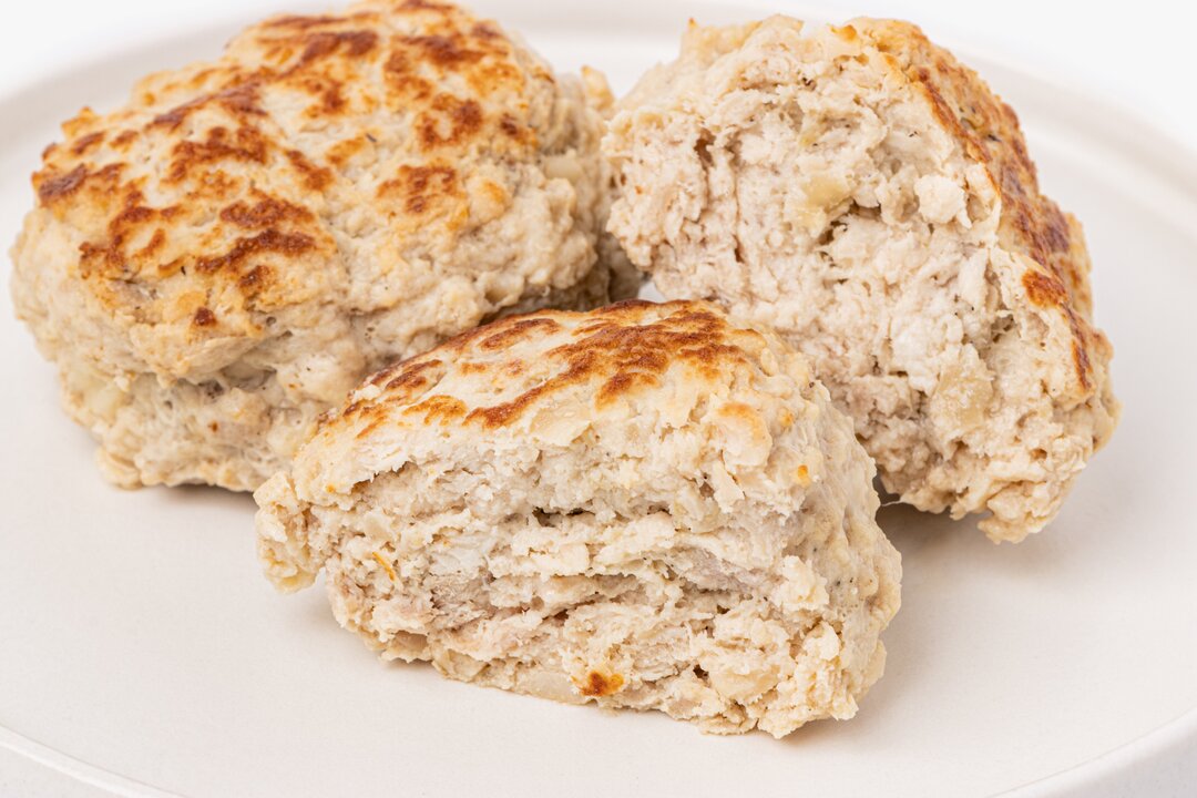 

Котлеты жареные ВкусВилл из курицы и индейки 140 г