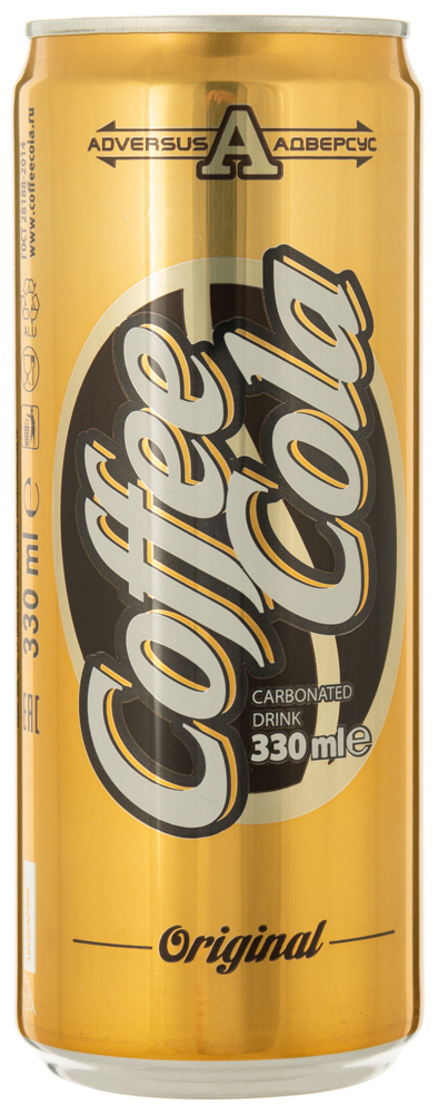 

Напиток безалкогольный Coffee Cola сильногазированный 0.33 л