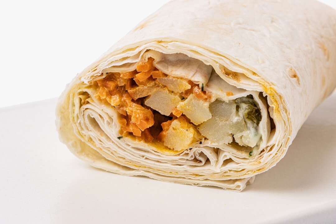 

Шаурма ВкусВилл с корейской морковью постная 200 г