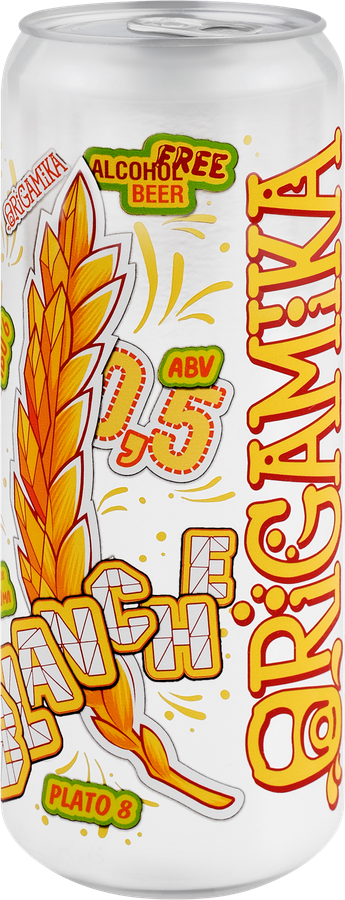 

Пиво безалкогольное Origamika Blanche 330 мл