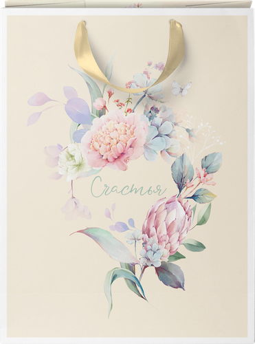 

Пакет подарочный City Home Trade Special Flower премиум 22.7 х 18 х 10 см 1 шт.