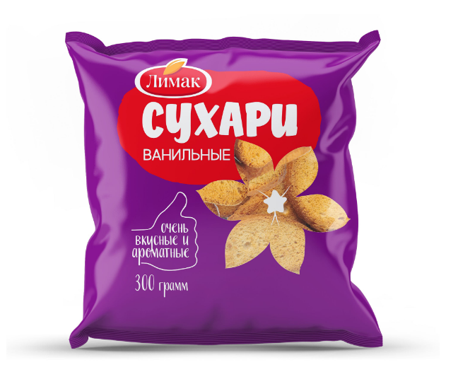 

Сухари Лимак Ванильные 300 г