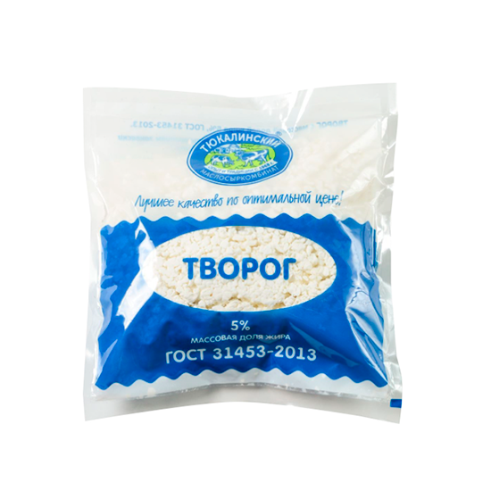 

Творог Тюкалинский маслосыркомбинат 5% 200 г