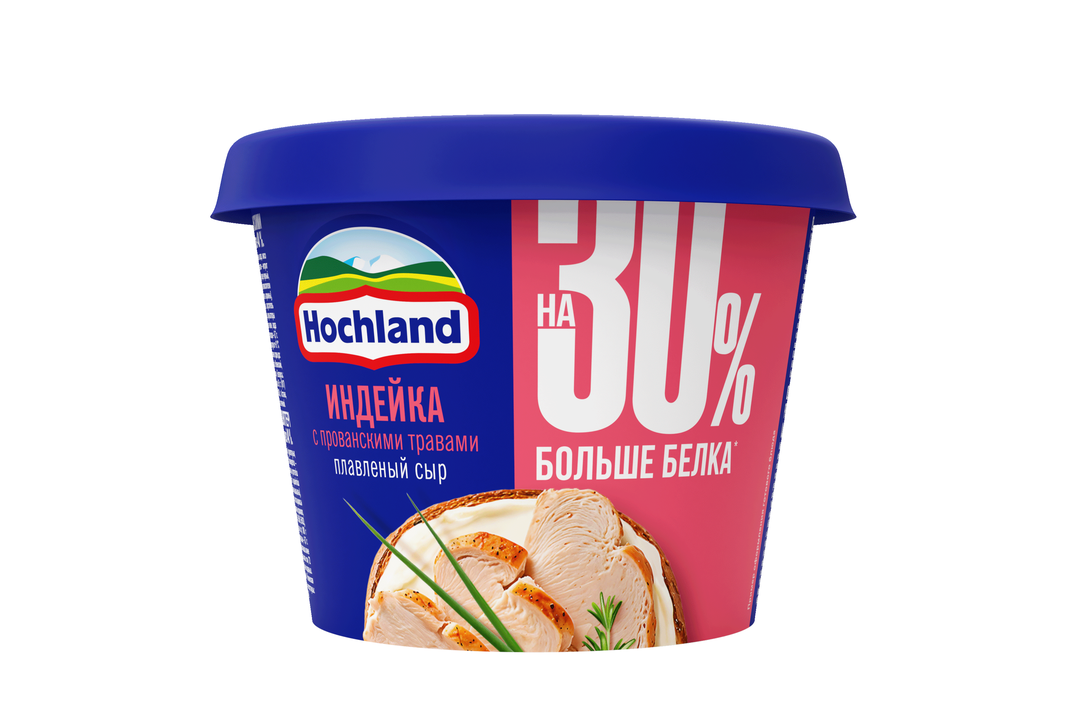 

Сыр плавленый Hochland Индейка с прованскими травами 40% 230 г