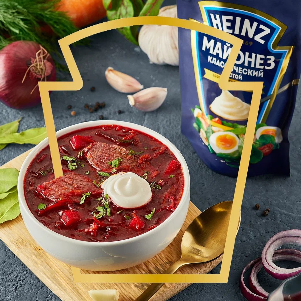 

Майонез Heinz классический густой 67% 500 г