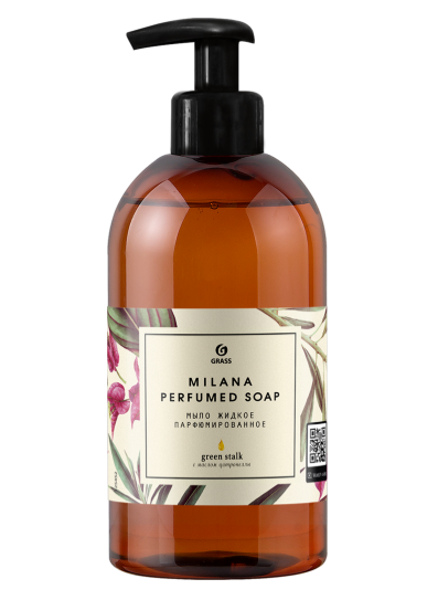 

Жидкое мыло Grass Милана Зеленый стебель (Milana Green stalk) парфюмированное с маслом цитронеллы 300 мл