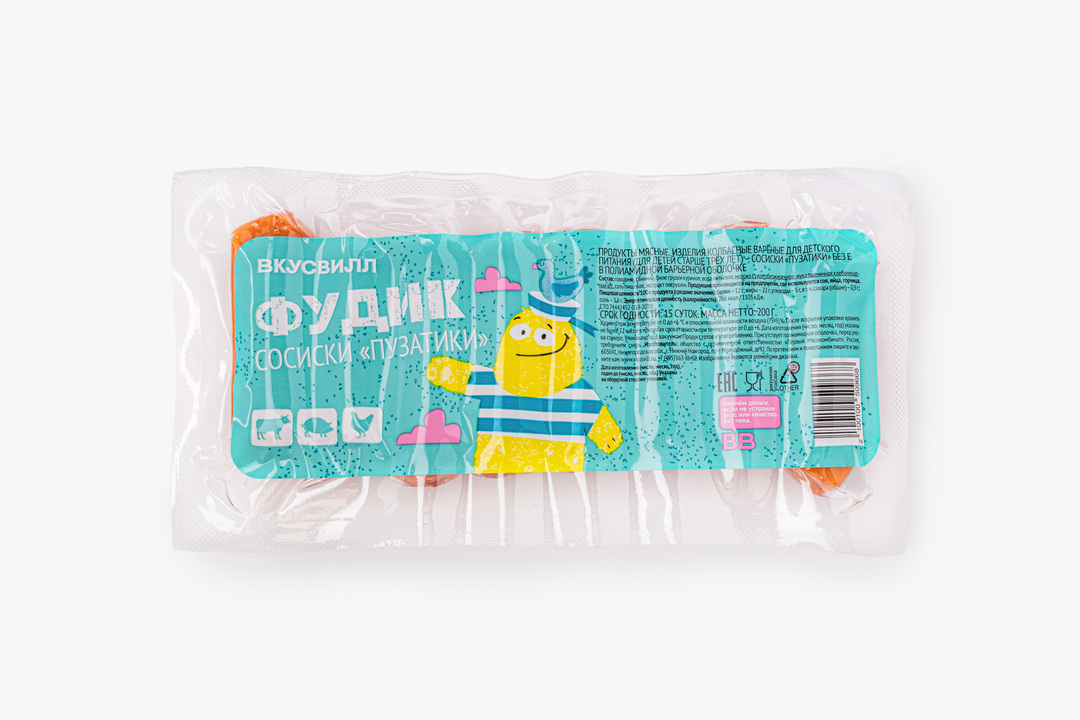 

Сосиски Пузатики