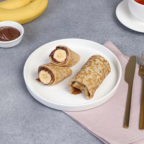 

Блинчики Лента Fresh с бананом и шоколадной пастой весовые