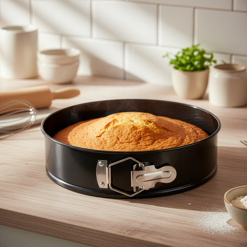 

Форма для выпечки Homeclub Essential 26 см, круглая разъемная, сталь