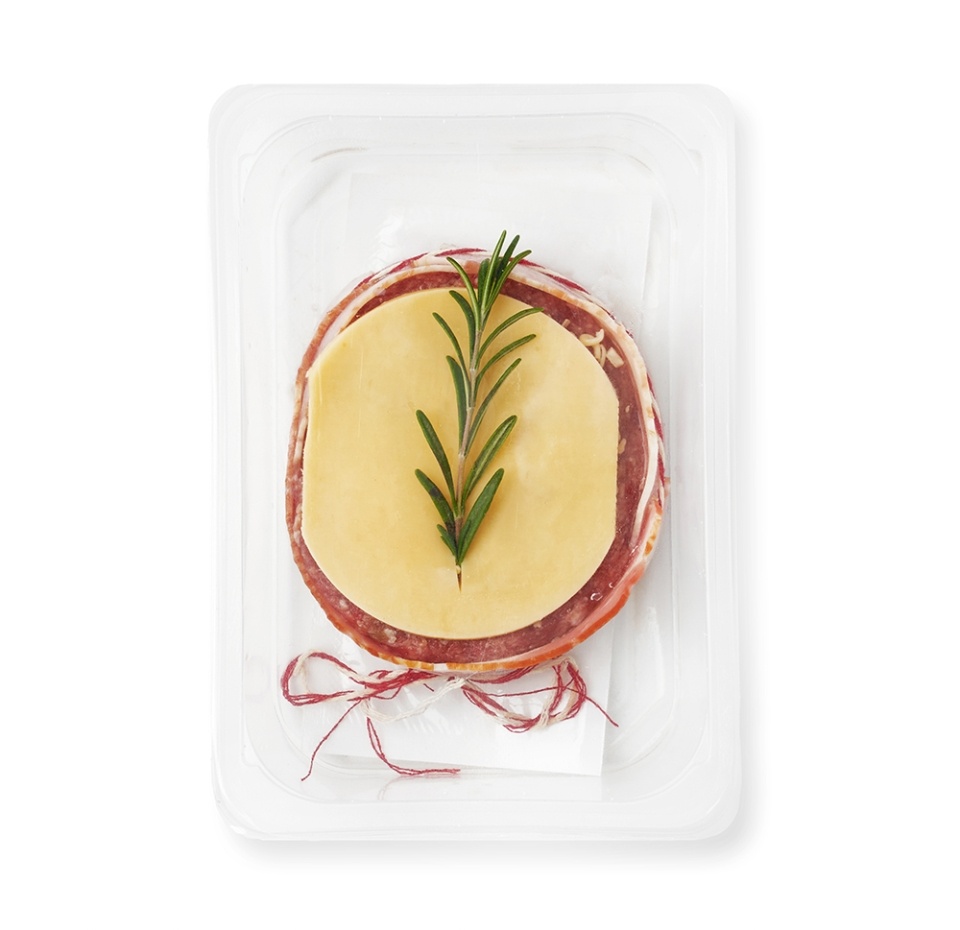 

Мясная тарталетка Азбука Вкуса с сыром и соусом Дарбо вес