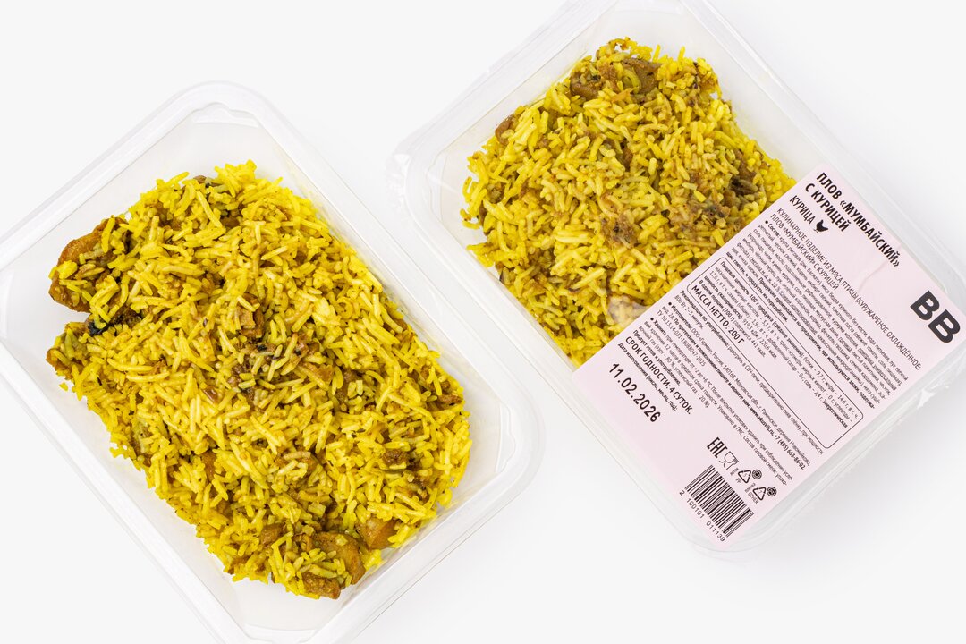 

Плов Мумбайский с курицей ВкусВилл 200 г