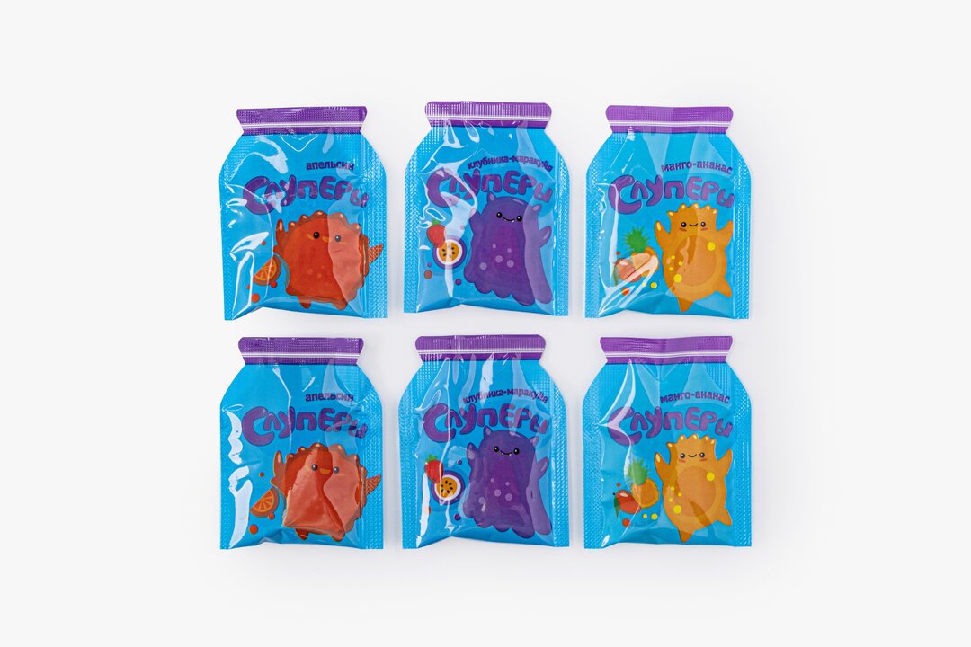 

Желе ВкусВилл Слуперы Экзотический микс 90 г