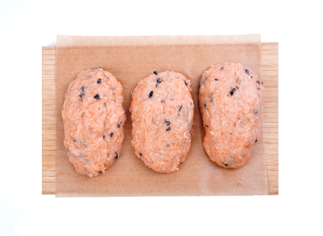 

Котлеты из лосося атлантического рубленые охлажденные вес