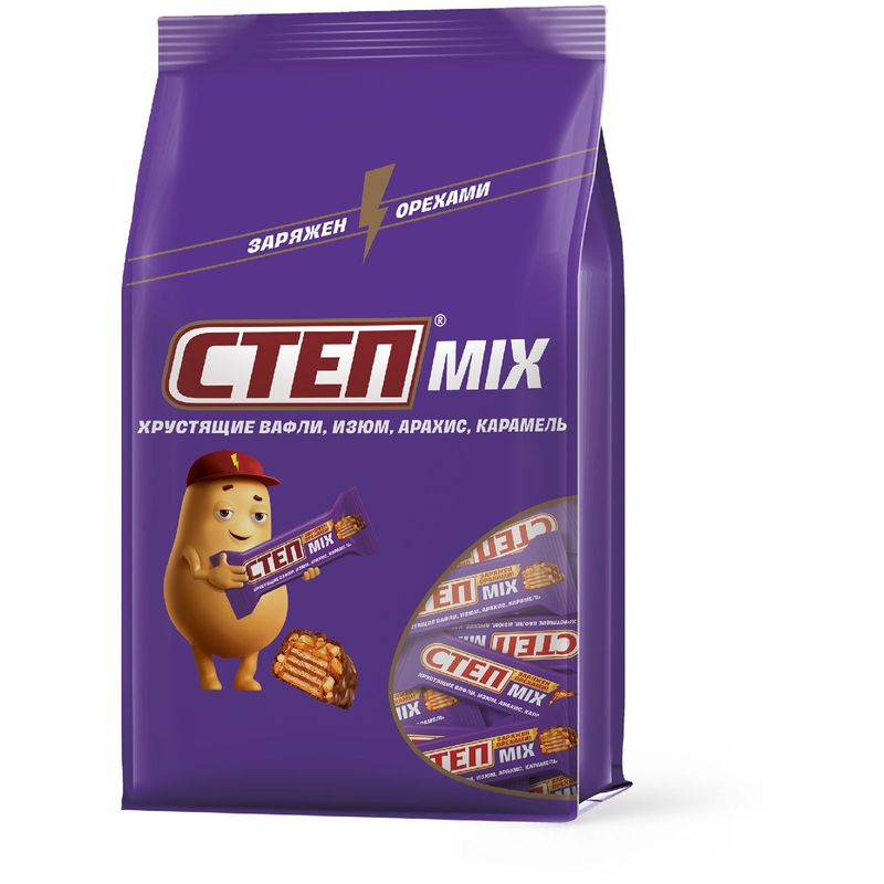 

Конфеты Славянка Степ MIX шоколадные 200 г