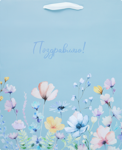 

Пакет подарочный City Home Trade Home spring 31.5 х 25.5 х 11 см 1 шт.