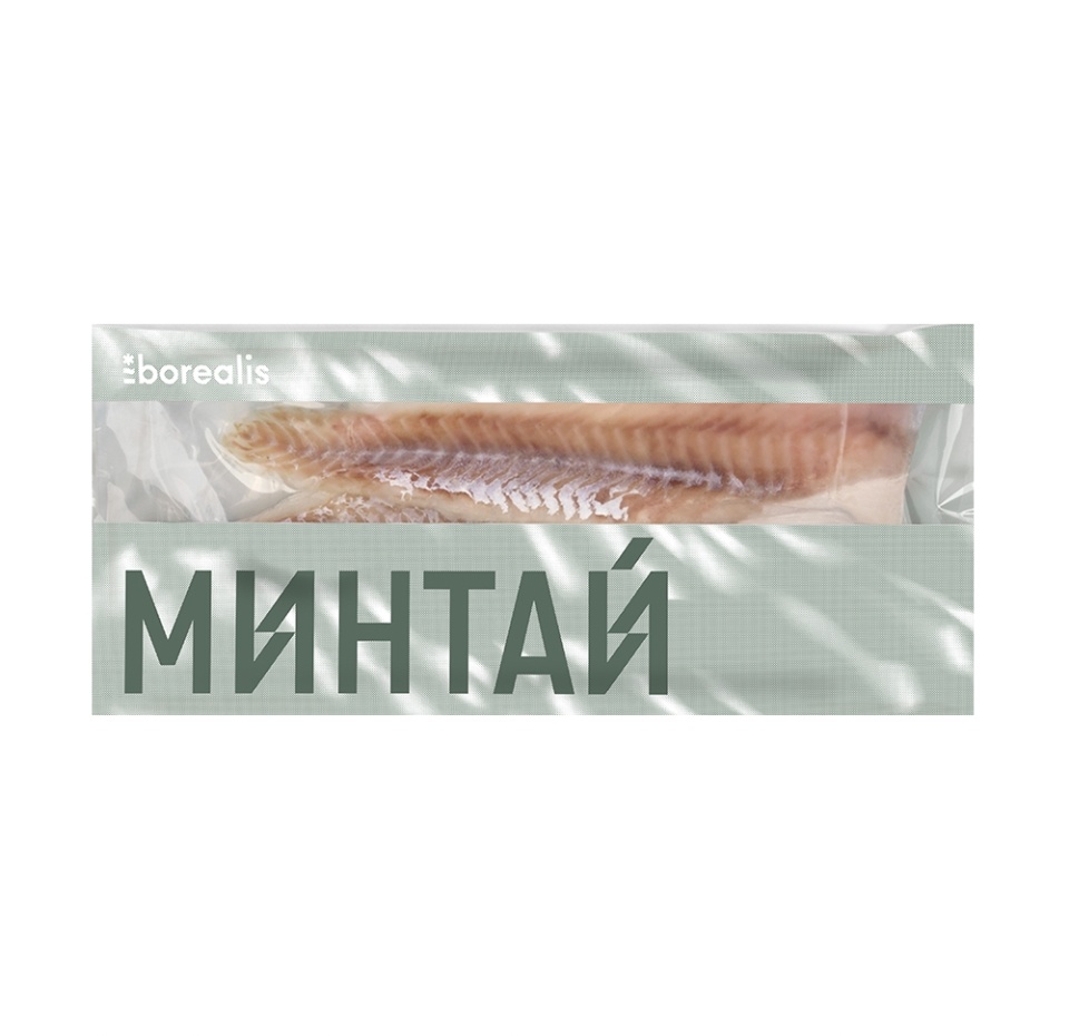 

Минтай тихоокеанский Borealis замороженный филе без кожи 650 г