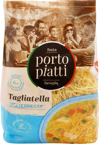 

Макароны Porto Piatti Тальятелла 400 г