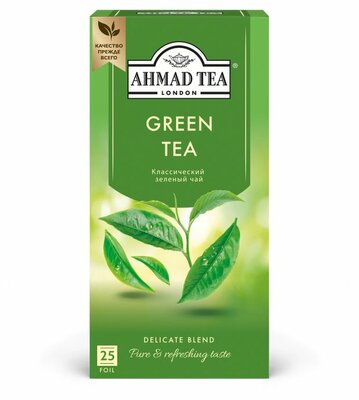 Чай зеленый Ахмад Ти (Ahmad Tea) Премиум (Premium) Классический 25 шт. x 2 г