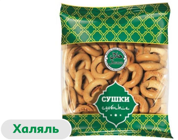 

Сушки сдобные Халяль ТМ Невская сушка 275 г