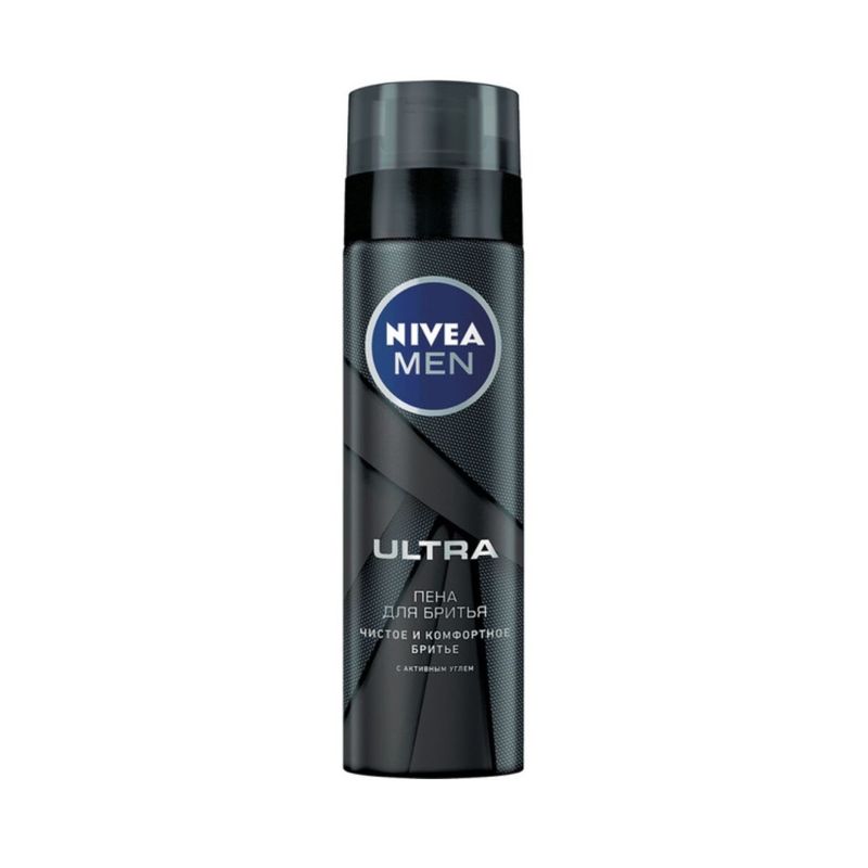 

Пена для бритья Nivea Men Ultra с Активным Углем 200 мл