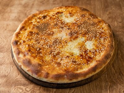 Осетинский пирог с картофелем и грибами