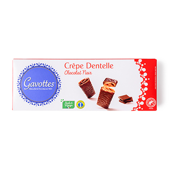 

Печенье Gavottes Хрустящий креп с тёмным шоколадом 90 г
