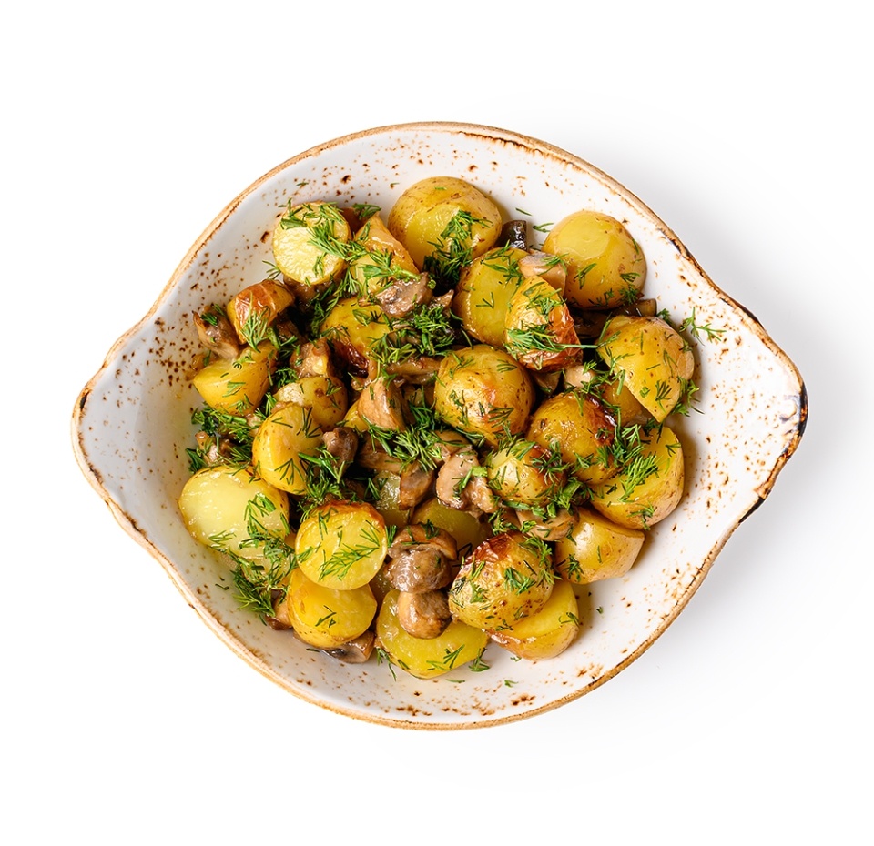 

Картофель запечённый с грибами Азбука Вкуса вес