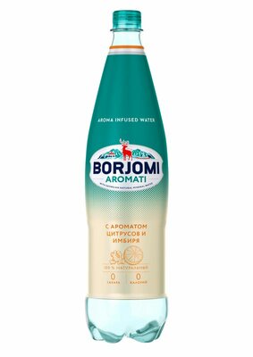 Вода минеральная Боржоми (Borjomi) Цитрус имбирь 1 л