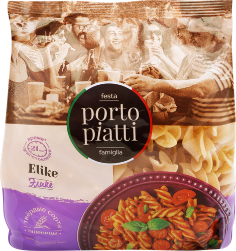 

Макароны Porto Piatti Элике 400 г