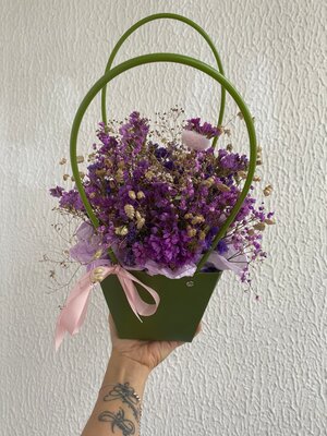 Композиция из сухоцветов 12
