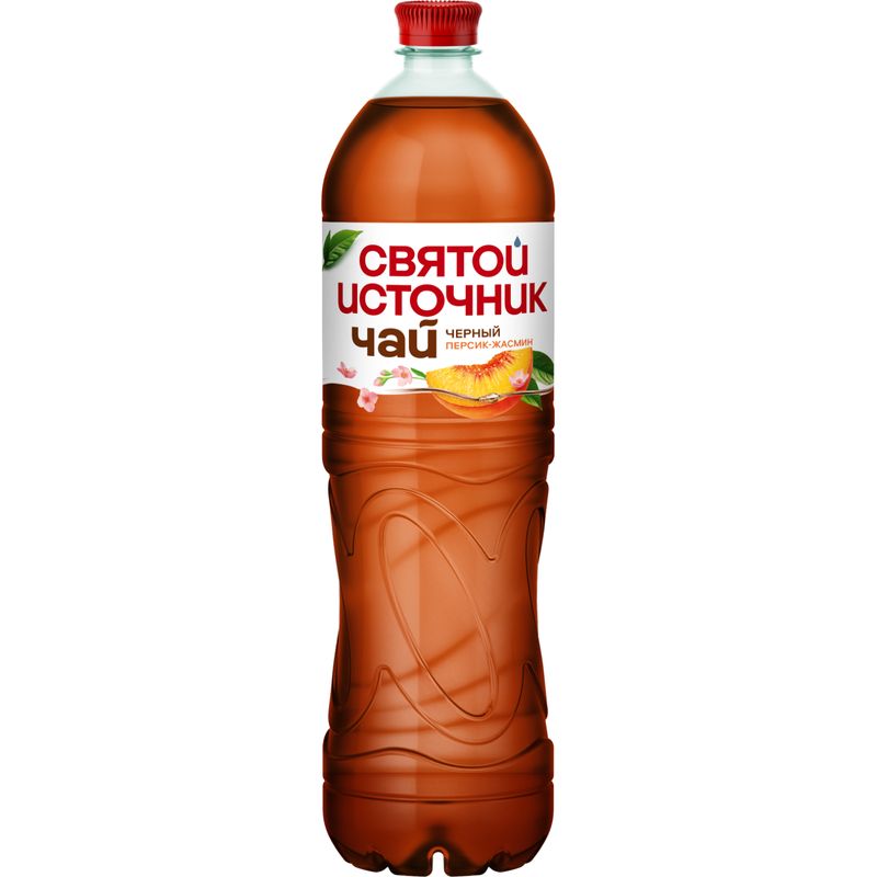 

Напиток Святой Источник Черный чай Персик жасмин негазированный 1.5 л