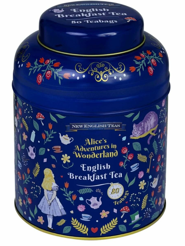 

Чай чёрный New English Teas Полуночная Алиса в стране чудес пакетированный 80 шт. х 2 г