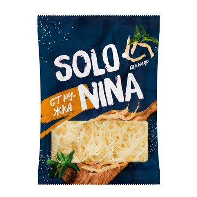 Кальмар сушено-вяленый Solo Nina стружка 40 г