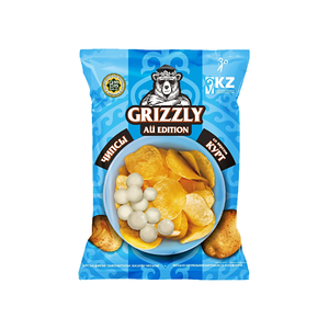 Чипсы grizzly со вкусом курт 100 гр